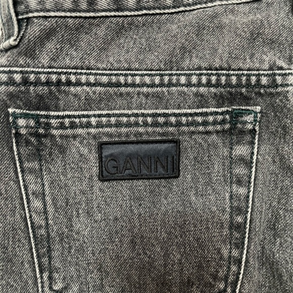 Ganni Figni high-rise straight-leg jeans size 26 - Picture 7 of 9